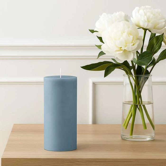 Indulgence Ocean Breeze Pillar Candle Dia7X18Cm - 80 Hrs