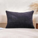 Indulgence Velvet Pleated Cushion Cover 35X50Cm - Pacific Blue Pan Home