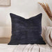 Indulgence Velvet Pleated Cushion Cover 50X50cm - Pacific Blue Pan Home