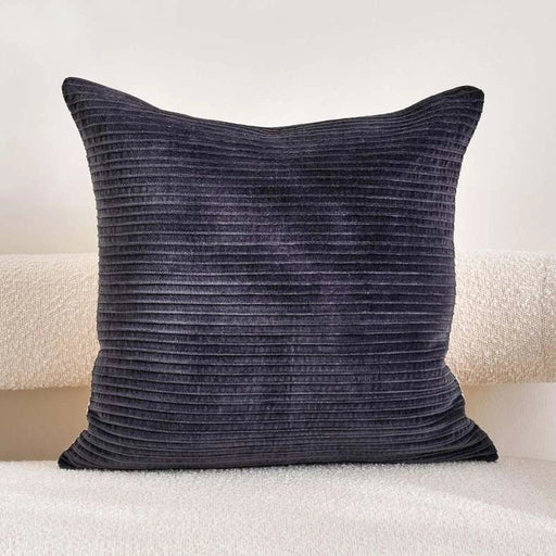 Indulgence Velvet Pleated Cushion Cover 50X50cm - Pacific Blue Pan Home