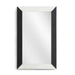 Infinity Console Mirror  - White & Black Pan Home