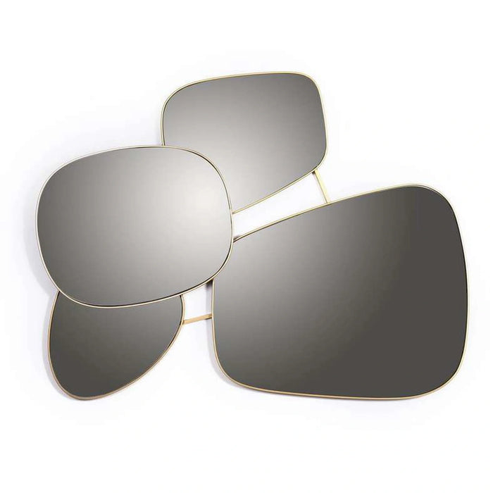 Ingrid Wall Mirror 130X5X110Cm-Gold