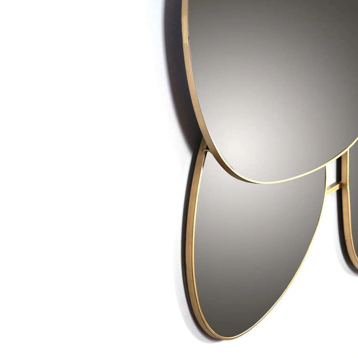 Ingrid Wall Mirror 130X5X110Cm-Gold