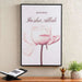 Insha Allah Calligraphy Canvas Wall Art 60X90Cm - Pink Pan Home