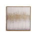 Interstellar World Framed Canvas Art - Gold Pan Home