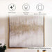Interstellar World Framed Canvas Art - Gold Pan Home