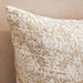 Intersteller Down Alternative Filled Cushion 50X50 Cm -Gold Pan Home