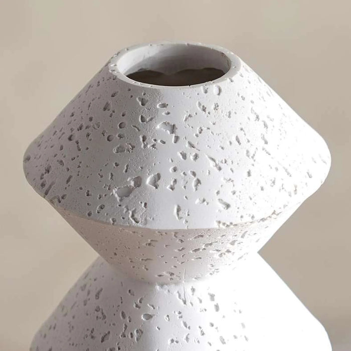 Irie Polyresin Decor Vase 15X15X30Cm - White