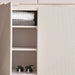 Irmav 6 Door Wardrobe - Cream Pan Home