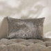 Isabella Embroidered Velvet Filled Cushion 35X60Cm - Grey Pan Home