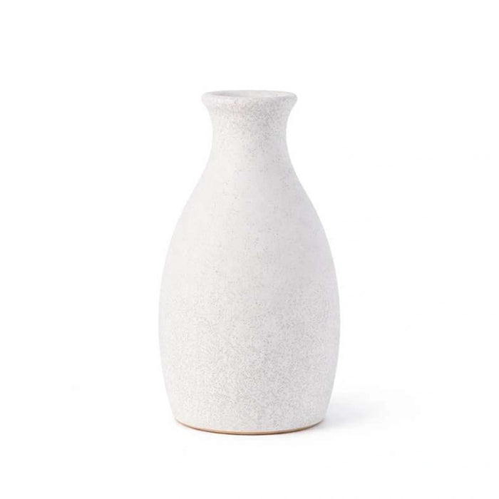 Ishi Terracotta Vase 14X14X23Cm - White