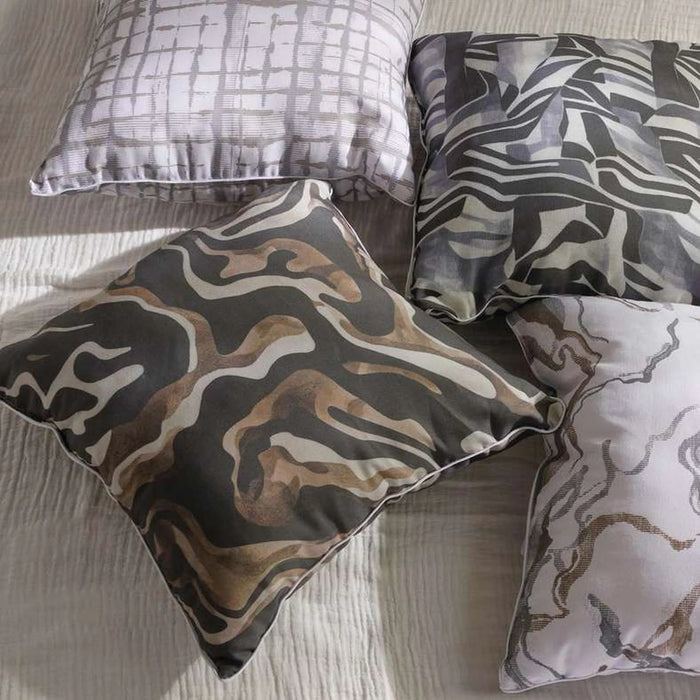 Ismeria Printed Filled Cushion 50X50Cm-Beige