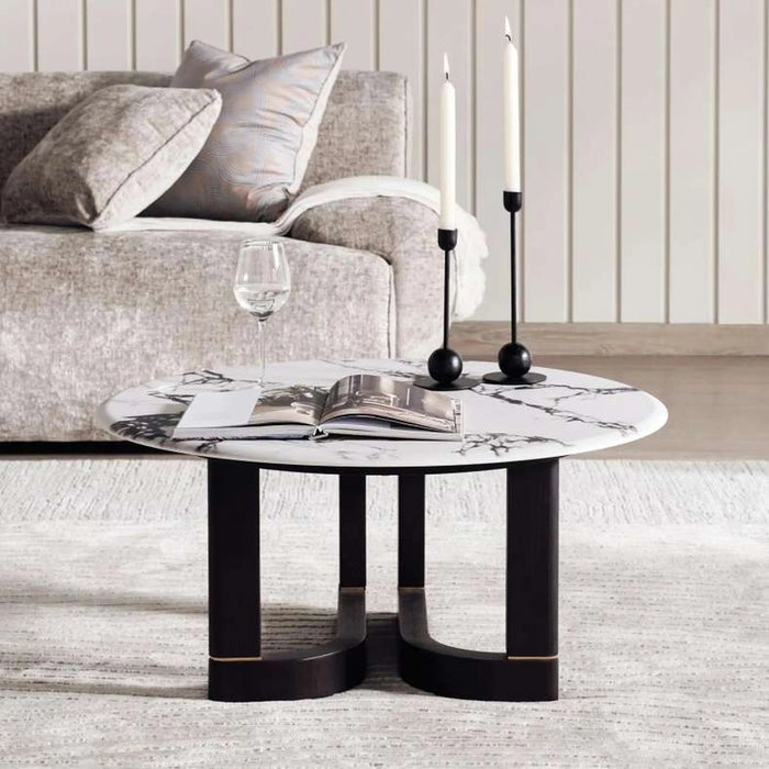 Itami Coffee Table Marble - Black White