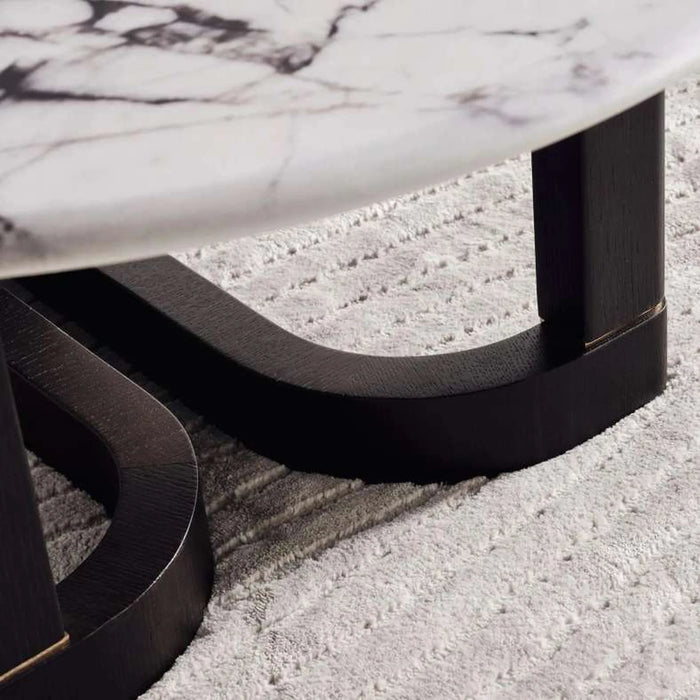 Itami Coffee Table Marble - Black White