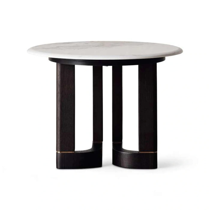 Itami End Table Marble - Black White