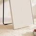 Itzel Cheval Mirror With Metal Frame - White Pan Home