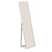 Itzel Cheval Mirror With Metal Frame - White Pan Home