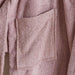 Iva Cotton Bathrobe Med/Large -Taupe Pan Home