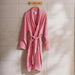 Iva Cotton Bathrobe Mid/Large -Dusty Pink Pan Home