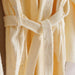 Iva Cotton Bathrobe Mid/Large -Ivory Pan Home