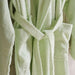 Iva Cotton Bathrobe Mid/Large -Mint Green Pan Home