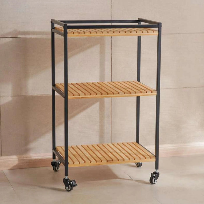 Ivan 3 Tier Multi Purpose Trolley 47X33X77Cm - Natural