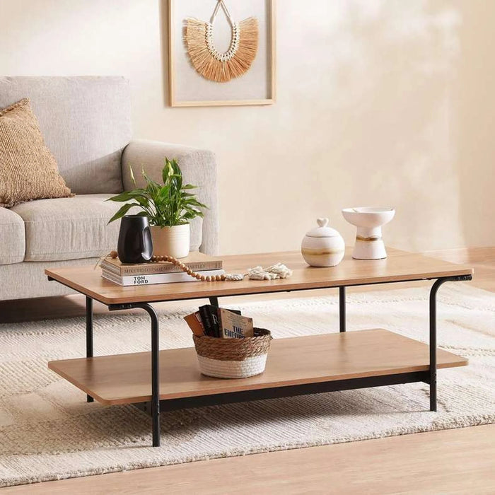 Ivan Coffee Table - Brown Black