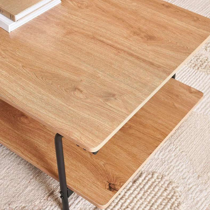Ivan Coffee Table - Brown Black