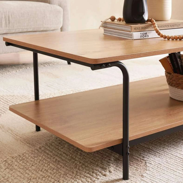 Ivan Coffee Table - Brown Black