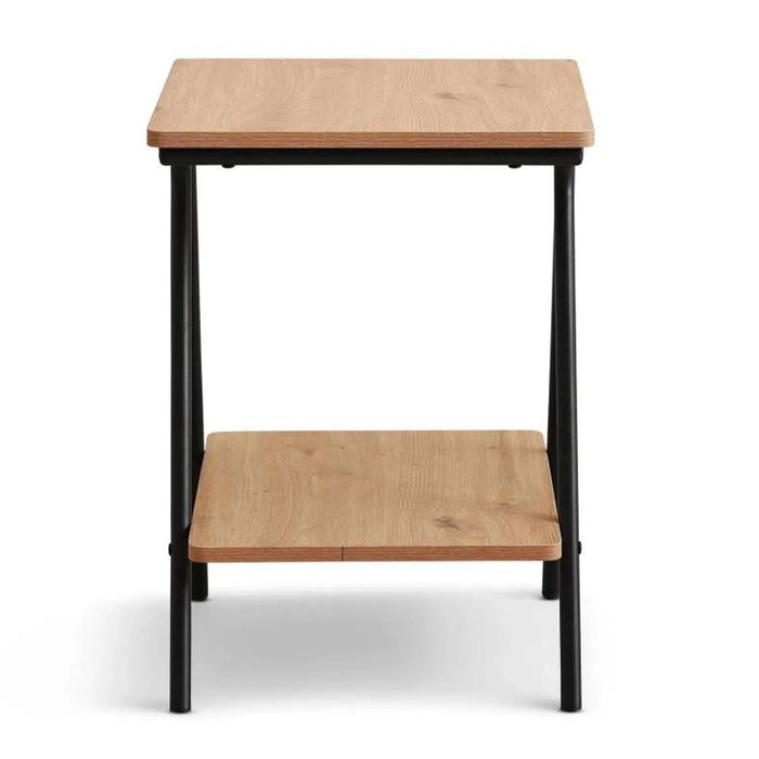 Ivan End Table - Brown Black