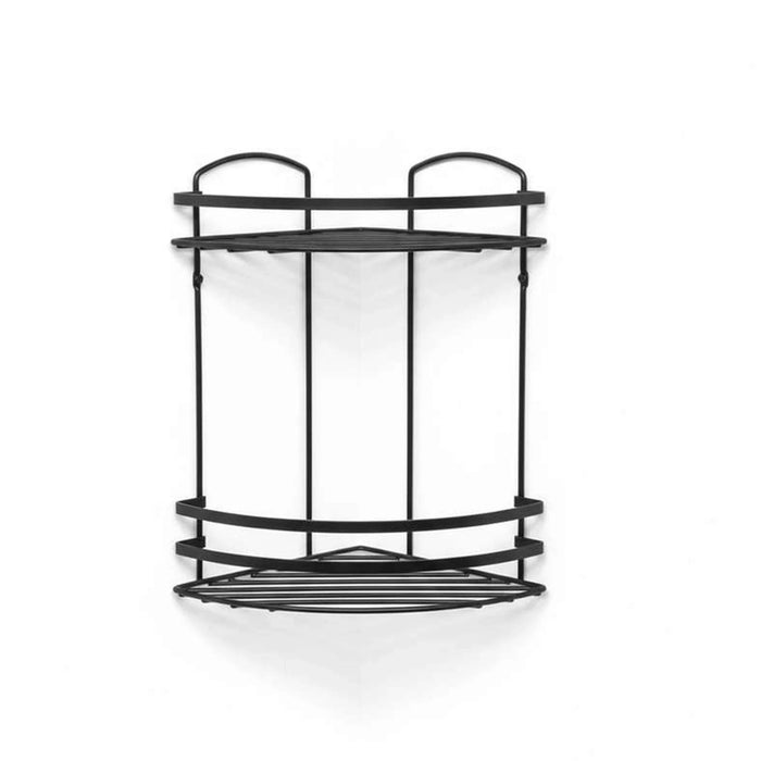 Ivana 2 Tier Shower Caddy 24X24X38Cm -Black Pan Home