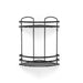 Ivana 2 Tier Shower Caddy 24X24X38Cm -Black Pan Home