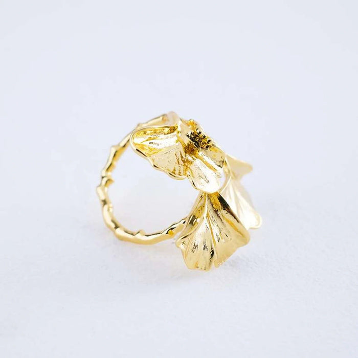 Iver S/4 Napkin Ring Gold 6.8X4.3X5.2Cm Pan Home