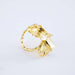 Iver S/4 Napkin Ring Gold 6.8X4.3X5.2Cm Pan Home
