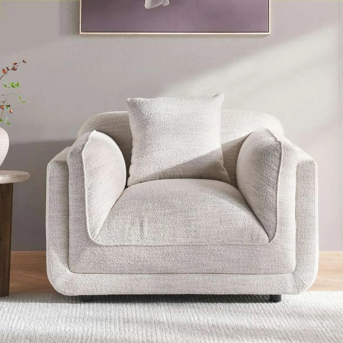Ivoryheaven Single  Seater Sofa - Beige