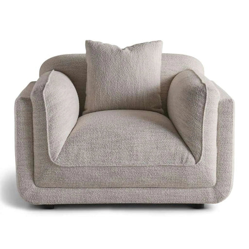 Ivoryheaven Single  Seater Sofa - Beige Pan Home