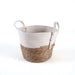 Ivy Decorative Storage 29X29X24 Cm - White Pan Home