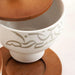 Izzet Calligraphy 3-Piece Serving Set With Bamboo Lid & Tray - White Pan Home