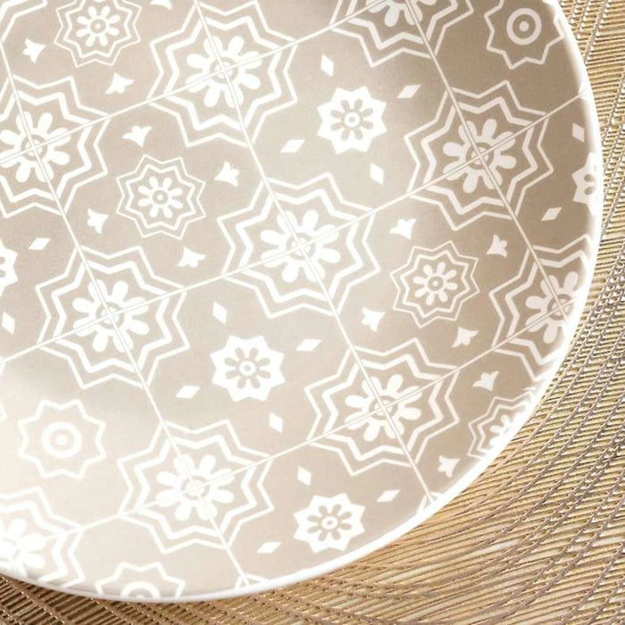 Izzet Porcelain Side Plate Dia20.5Cm -White