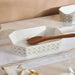 Izzet Rectangular Baking Dish 29.3X20.8X6.7Cm -White Pan Home