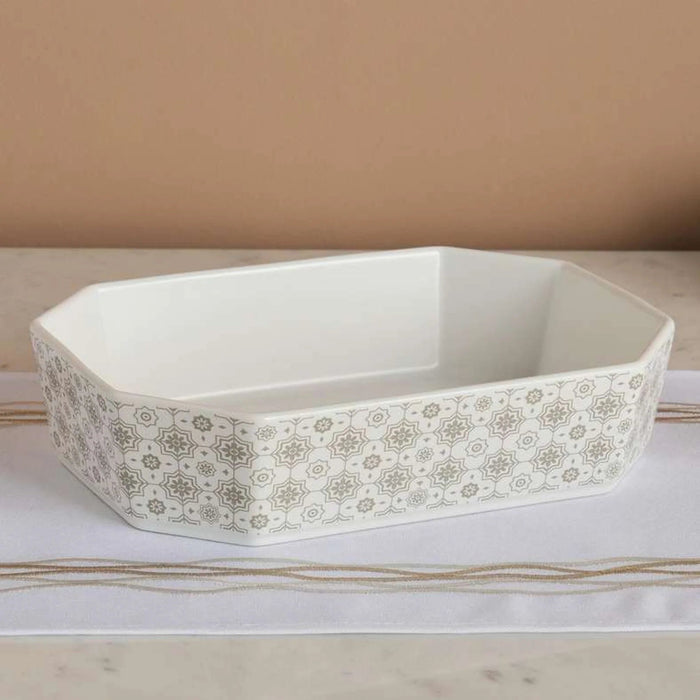 Izzet Rectangular Baking Dish 29.3X20.8X6.7Cm -White Pan Home