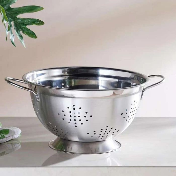 Jada Stainless Steel Colander D28Cm -Chrome