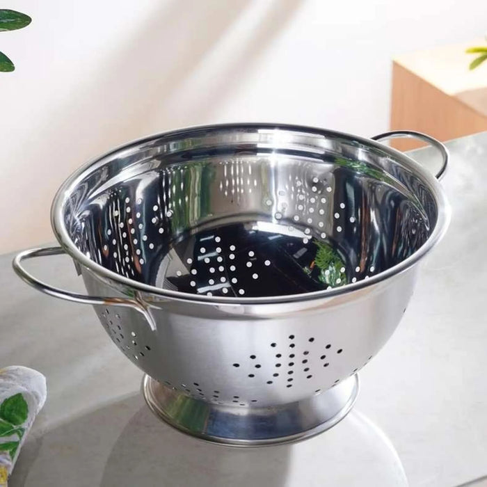 Jada Stainless Steel Colander D28Cm -Chrome