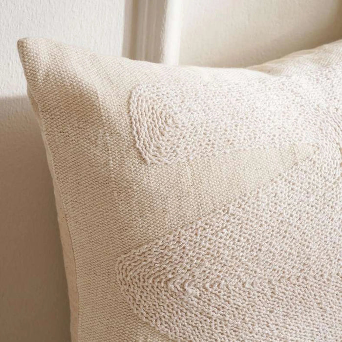 Jameson Abstract Downfeel Filled Cushion 50X50Cm- White Pan Home