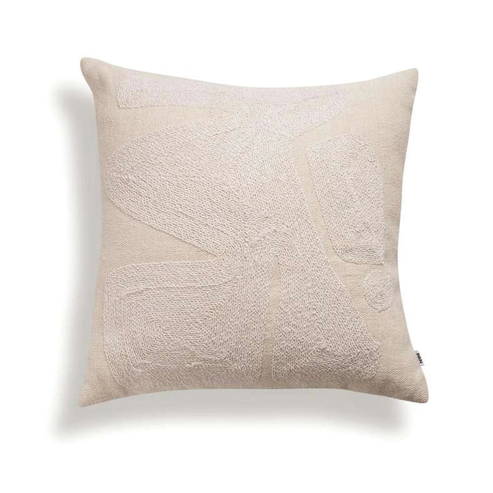 Jameson Abstract Downfeel Filled Cushion 50X50Cm- White Pan Home