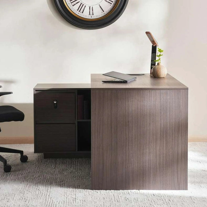 Jamont Office Desk Left Or Right Side Return - Grey Pan Home