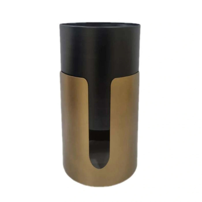 Jardin Metal Planter 32X32X43Cm- Antique Brass Pan Home