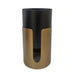 Jardin Metal Planter 32X32X43Cm- Antique Brass Pan Home