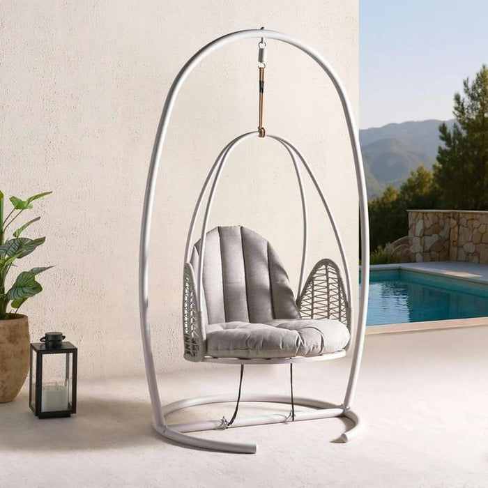 Jasmela Outdoor Swing - Light Grey Pan Home