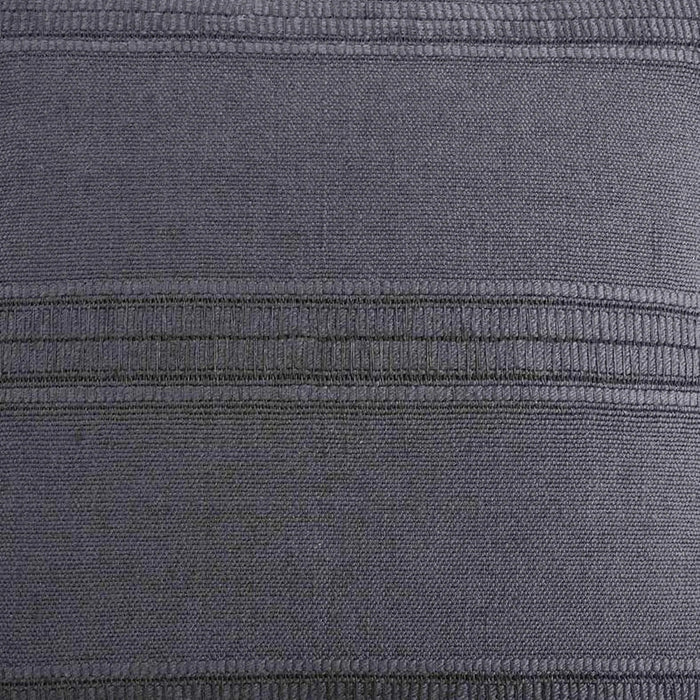 Jaxtyn Cushion Cover 50X50Cm - Charcoal Pan Home